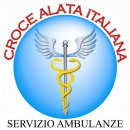 Logo dell'attività ambulanze croce alata italiana