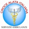 Logo social dell'attività ambulanze croce alata italiana