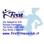 Logo first fitness club asd