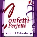 Logo Confetti Perfetti Tutto per il Cake design e la decorazione con pasta di zucchero