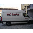 Logo map service noleggio furgoni