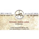 Logo Ferrari Maria Luisa ARCHITETTO