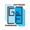 Logo social dell'attività G&F s.r.l. Software ed Hardware