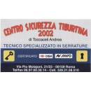 Logo Centro Sicurezza Tiburtina 2002 di Andrea Toccaceli