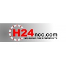 Logo H24NCC  noleggio con conducente