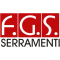 Logo social dell'attività F.G.S. SERRAMENTI di Felolo Stefano e Andrea a Gravedona (CO)