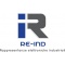 Logo social dell'attività RE-IND Rappresentanze Elettroniche Industriali di Schena Francesco