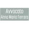 Logo social dell'attività Studio legale Anna Maria Ferrara