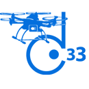 Logo dell'attività servizi fotografici e video anche con drone