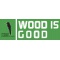 Logo social dell'attività Wood is good