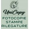 Logo social dell'attività Unicopy - fotocopie stampe rilegature