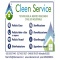 Logo social dell'attività CLEEN SERVICE tecnologie al servizio del igiene civile ed industriale 