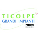 Logo TICOLPE GRANDI IMPIANTI ZANUSSI PROFESSIONAL VORWERK FOLLETTO BIMBY