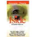 Logo Ristorante Pizzeria Iside di Fabio Evaristo e C. S.n.c
