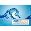 Logo Blu Service (Lavanderia Self-Service a Gettoni) 