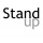 Logo piccolo dell'attività Stand Up