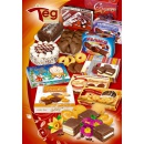 Logo “TED-Produzioni” AD e una ditta con 50 anni di tradizione nella produzione biscotti ,dolce