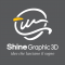 Logo social dell'attività SHINE GRAPHIC 3D