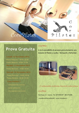 Seminario gratuito Pilates