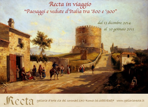 Recta in viaggio "Paesaggi e vedute d'Italia tra '800 e '900"