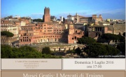Domenica Gratis al Museo. I Mercati di Traiano