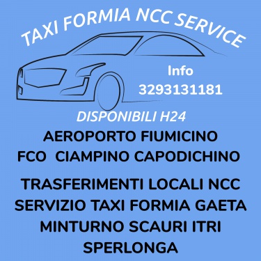 Taxi Formia Ncc Service di Alfredo Taffuri