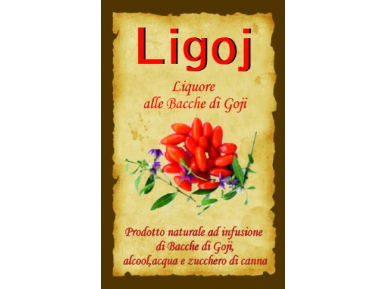 Liquore alle Bacche di Goji in bottiglie cl.50 ed ...