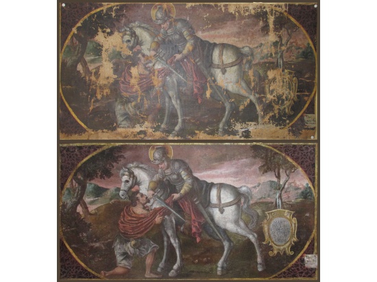 Restauro di un dipinto ad olio su tela (sec. XVII)...