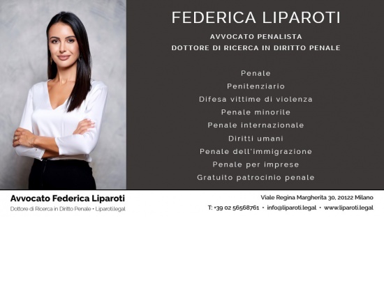Federica Liparoti

Avvocato penalista a Milano, ...