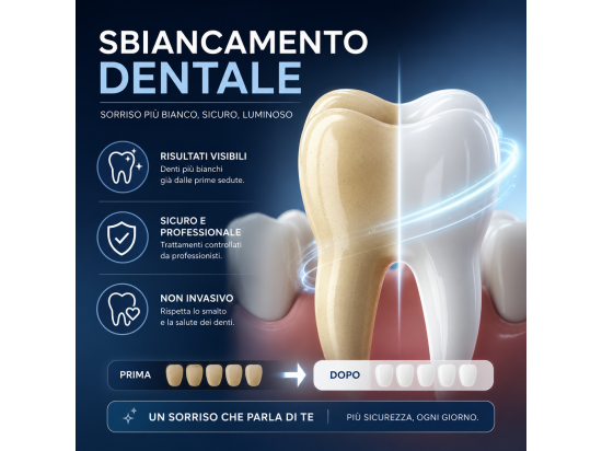 Sbiancamento dentale professionale a Lecce - Studi...