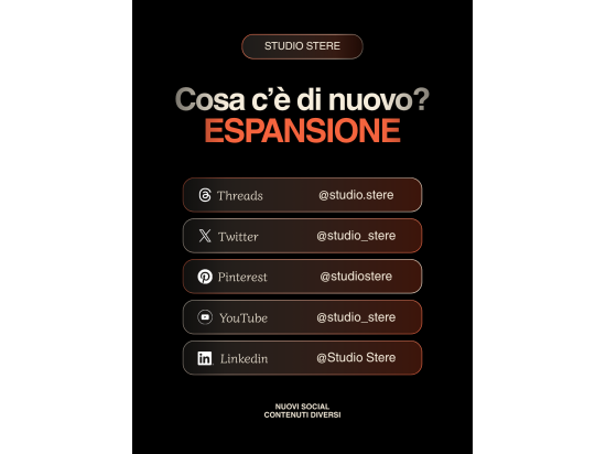 Studio Stere si espande online: nuovi canali socia...