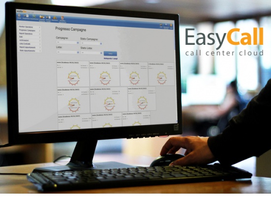 Gestisci il tuo call center online, scegli EasyCal...