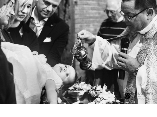 Immagine tratta dal Battesimo della piccola Bianca...
