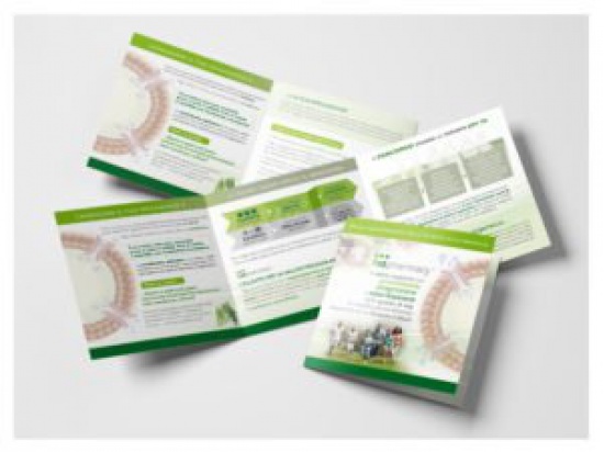 Realizzazione grafica brochure a 3 ante - formato ...