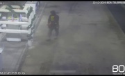 Tentativo di furto sventato presso un distributore di carburante - YouTube