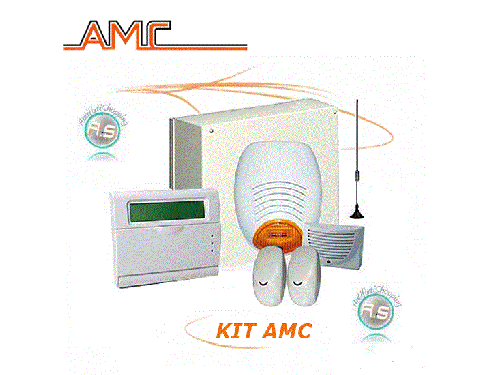 Kit Antifurto filare AMC Elettronica C24GSMPLUS