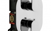 Miscelatori termostatici OMBG. Dettagli sinuosi per uno stile elegante