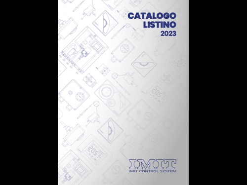 Nuovo Catalogo Listino 2023 di IMIT Control System