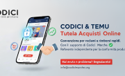 Convenzione Codici–Temu: sportello di tutela per gli acquisti online