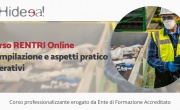 Hideea Srl presenta il nuovo corso online “RENTRI e digitalizzazione dei rifiuti”