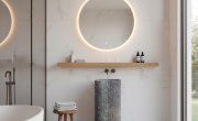 Lavabo Bohol di Bathco by Rapsel. L’essenza della materia