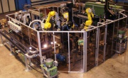 Cella Robotizzata per Montaggio Pompe Acqua
