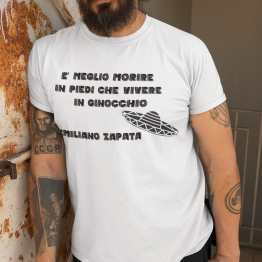 Morire in piedi - T-Shirt bianca Uomo | Liula