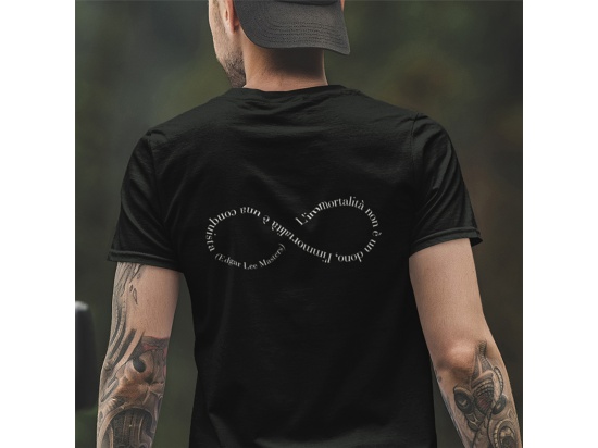 Infinito - Masters - T-Shirt nera Uomo | Liula