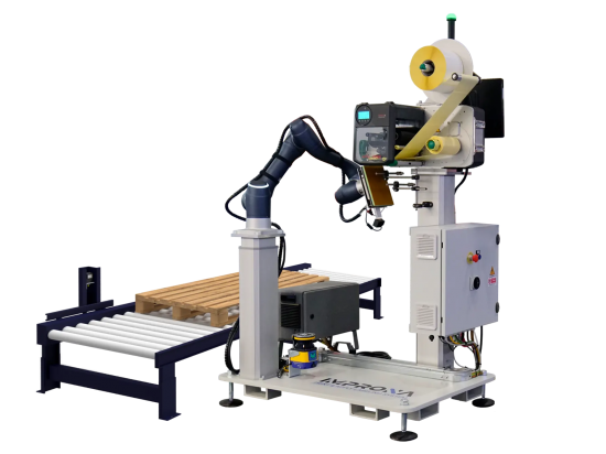 IMPRONA Robotic Print & Apply Labeling System